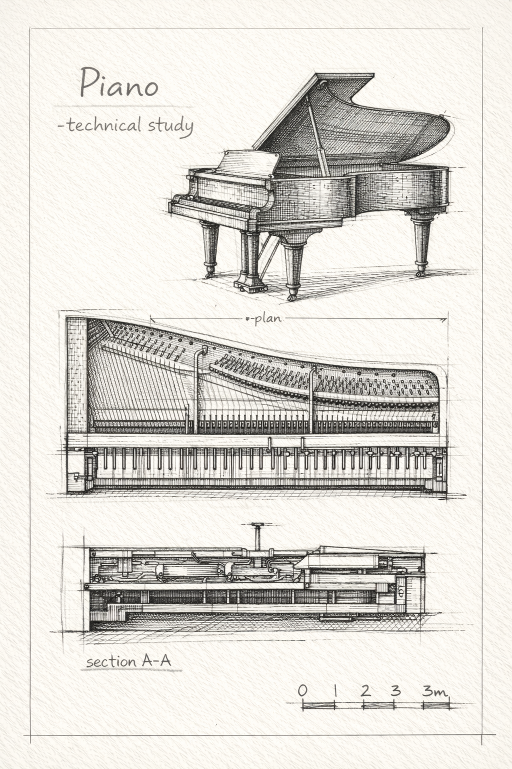 Grand Piano – Technical Study
